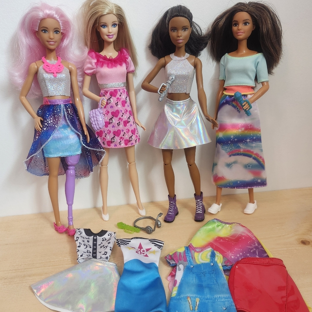 Barbie Dolls And Accessories
